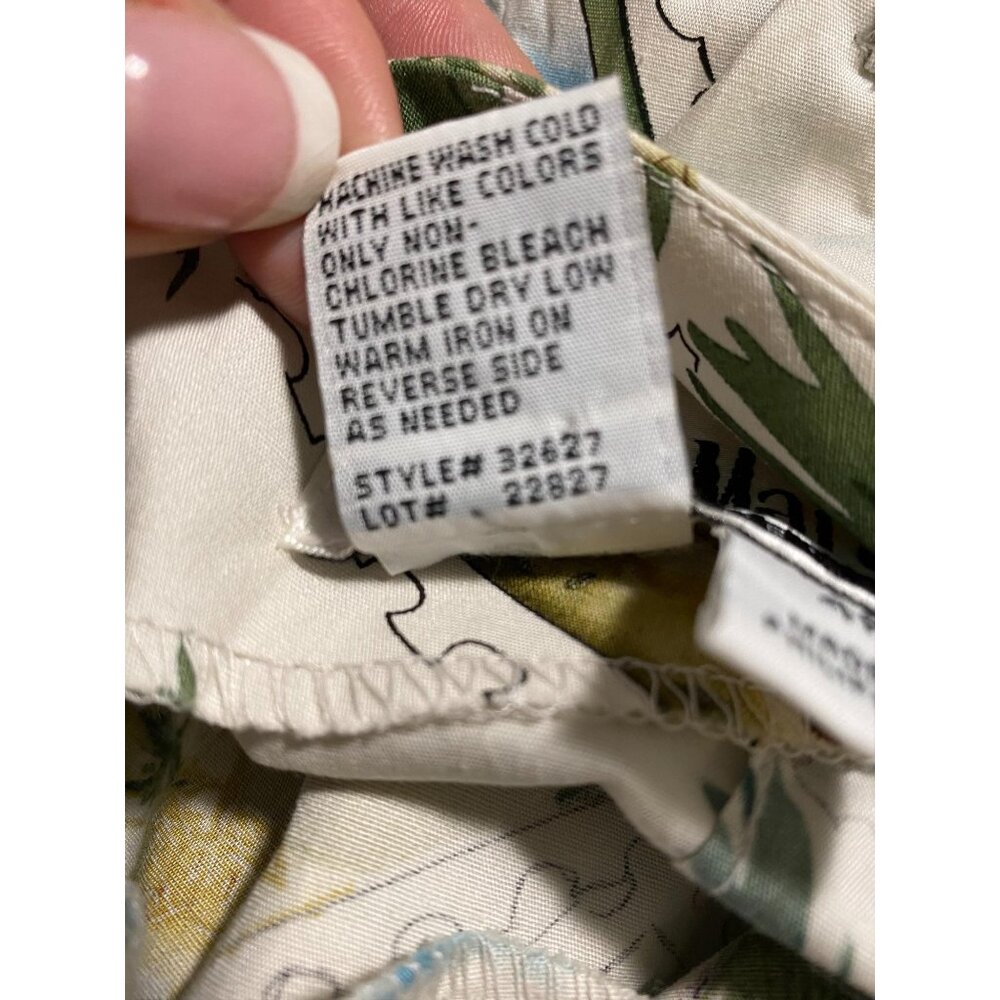 Vintage Sheri Martin Women's Retro Hawaiin Dress Petite Size 4 - Picture 5 of 7